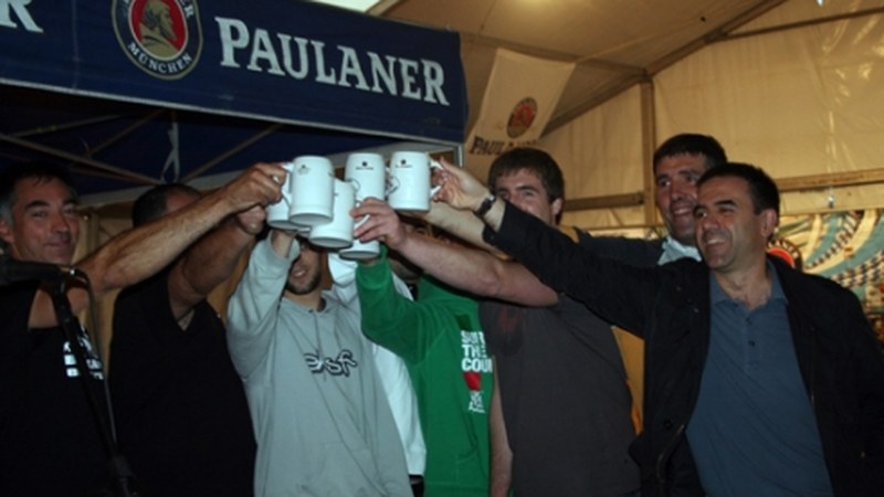 Eibar Eskubaloiak inauguratu du Garagardo Ferixa