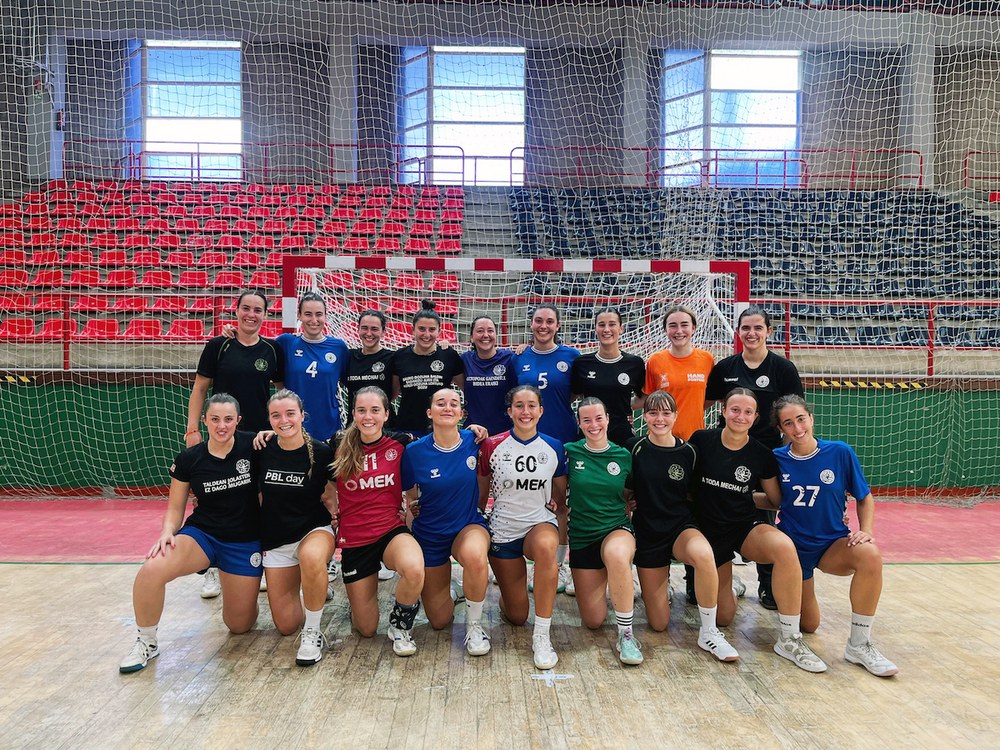 Eibar Eskubaloiko taldeak lehia bizian ibiliko dira asteburuan