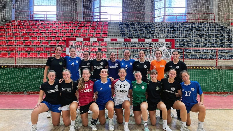 Eibar Eskubaloiko taldeak lehia bizian ibiliko dira asteburuan