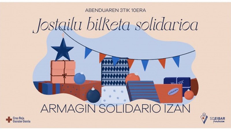 Eibar Fundazioak eta Gurutze Gorriak jostailuen truke kanpaina jarriko dute martxan