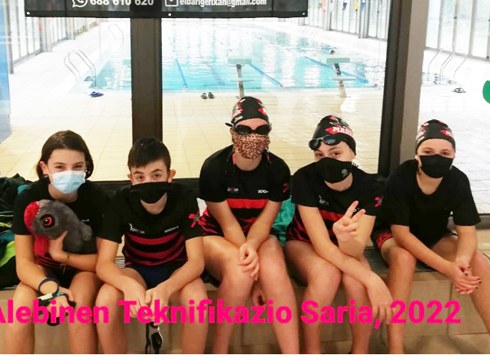 Eibar Igerixan-eko benjaminak eta alebinak Legazpin eta Azpeitian lehiatu ziren