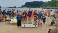 Eibar Igerixan taldeak zazpi domina lortu ditu Ondarroako Itsas Zeharkaldian