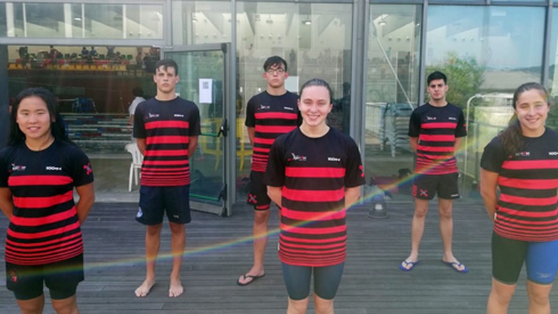 Eibar Igerixaneko zortzi igerilari absolutuen Gipuzkoako kontrol txapelketan