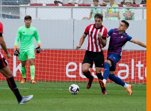 Eibar KE-k 0-1 irabazi zion Athletic-eko bigarren taldeari Lezaman