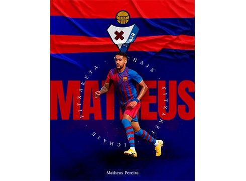 Eibar KE-k Matheus Pereira eta Juan Berrocal fitxatu ditu