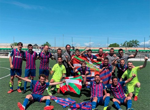 Eibar KE-ko bost jokalari PC futboleko Espainiako selekzioarekin Europako Txapelketan