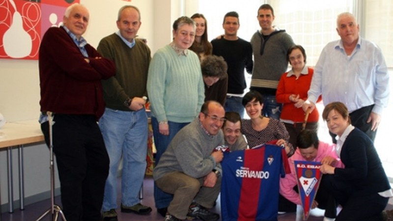 Eibar K.E.-koak Garagunera bisitan