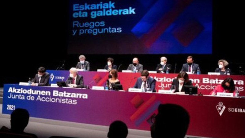 Eibar KE-ren Akziodunen Batzarreko bozketetan izandako akatsak agerian laga ditu Beti Eibar elkarteak