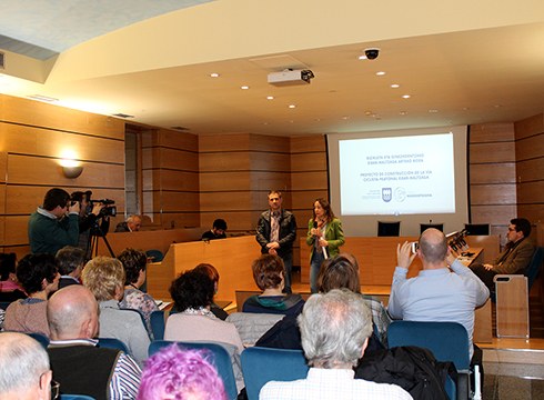 Eibar-Maltzaga bidegorriaren proiektuaren aurkezpena egin dute gaur