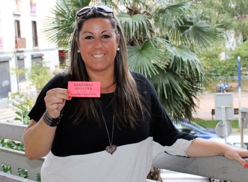 Eibar-Real Madril partidurako sarrerak Maria Hurtadorentzat