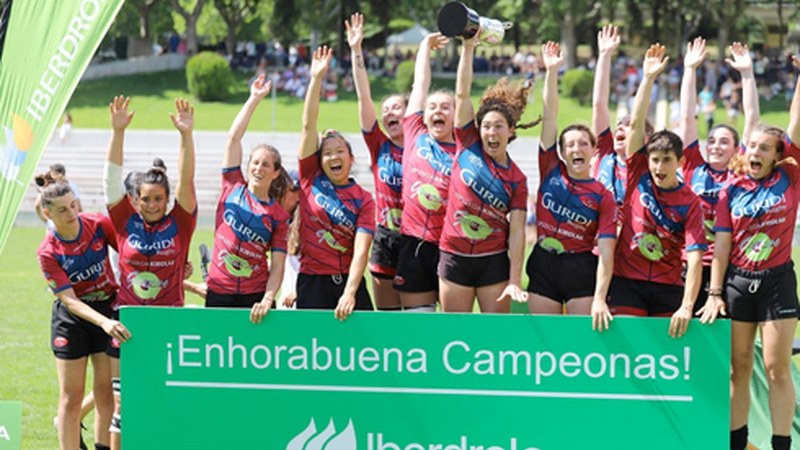 Eibar Rugby Taldea zazpiko errugbiko Erreginaren Kopako txapeldun