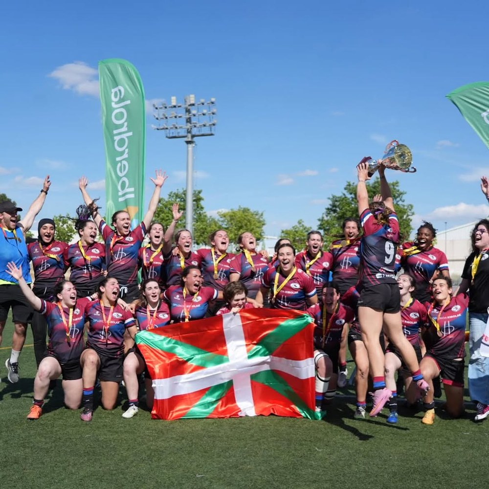 Eibar Rugby Taldea Zilarrezko Kopako txapeldun