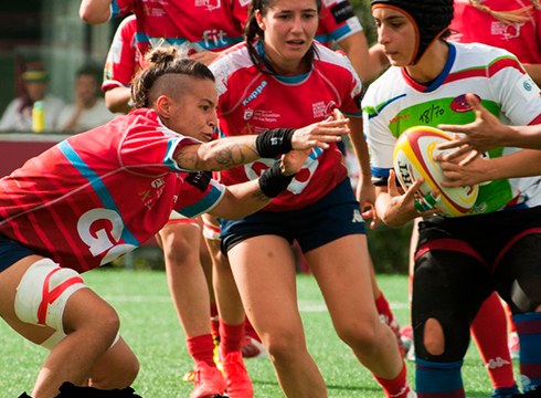 [BIDEOA] Eibar Rugby Taldeak 33-23 irabazi dio Sanse Scrum taldeari Bilbon