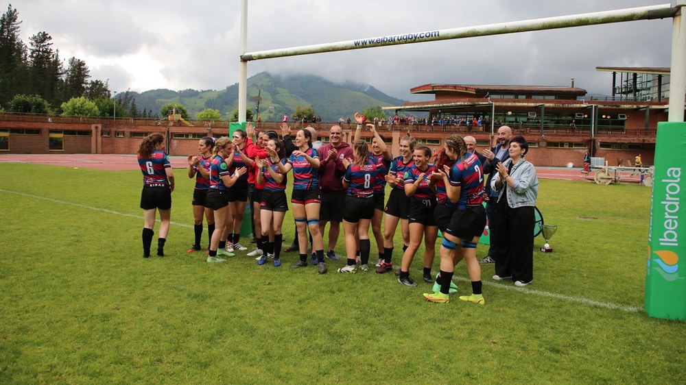 Eibar Rugby Taldeak ezin izan zuen iaz irabazitako Erreginaren Kopa berretsi
