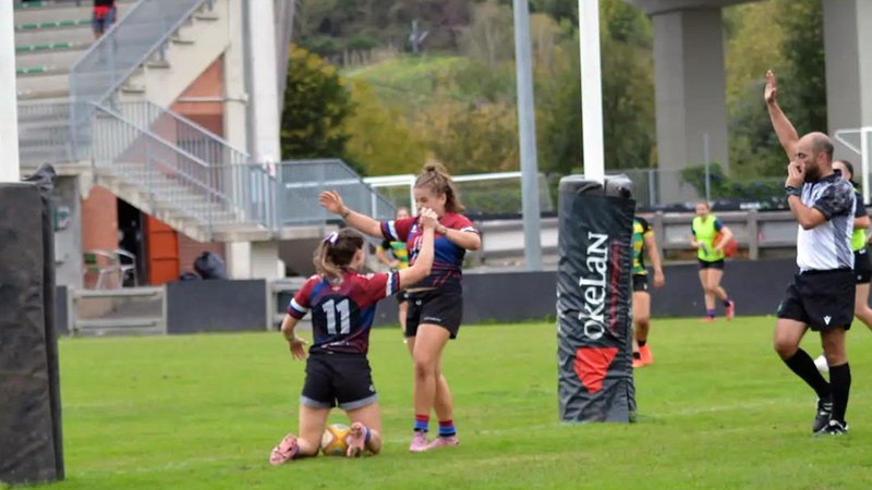 Eibar Rugby Taldeak garaipenarekin ekin dio Ohorezko B Mailari