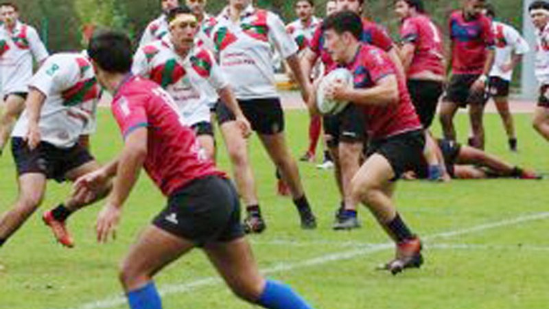 Eibar Rugby Taldeak Sarako Izarrak taldearen aurka galdu zuen Unben