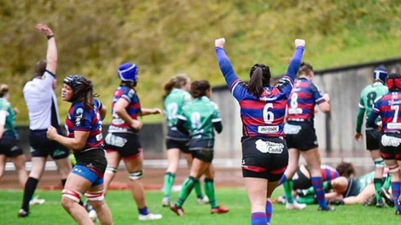 Eibar Rugby Taldearen garaipen bikaina Unben San Salvadorren aurrean