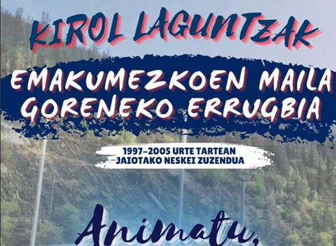 Eibar Rugbyk kirol bekak atera ditu 1997-2005 aldian jaiotakoentzat