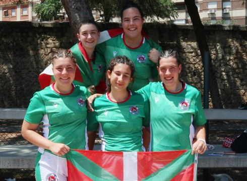 Eibar Rugbyko bost jokalarik hartu dute parte Euskadiko selekzioarekin Valentzian