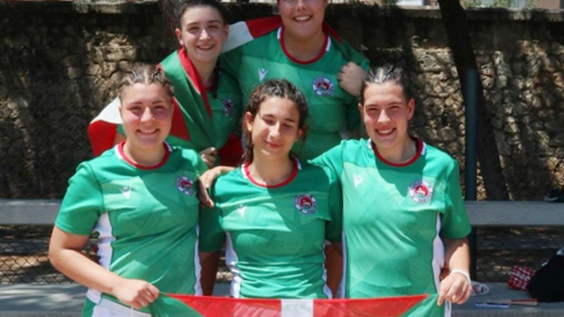 Eibar Rugbyko bost jokalarik hartu dute parte Euskadiko selekzioarekin Valentzian