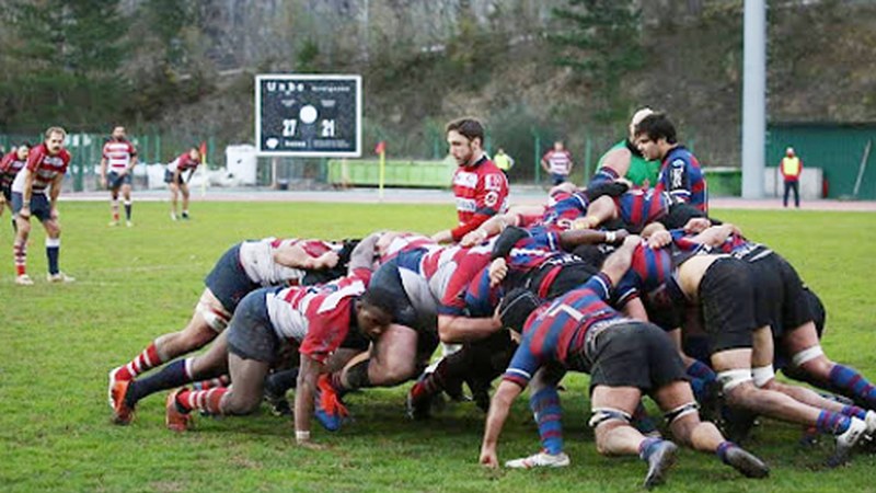 Eibar Rugbyko talde nagusiak burua altxatu ezinik asteburuko partiduetan