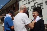 Eibar San Juan jaietan murgildu da, bero-boladaren erdian