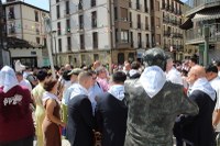 Eibar San Juan jaietan murgildu da, bero-boladaren erdian