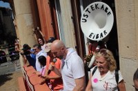 Eibar San Juan jaietan murgildu da, bero-boladaren erdian