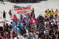 Eibar San Juan jaietan murgildu da, bero-boladaren erdian