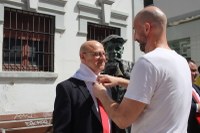 Eibar San Juan jaietan murgildu da, bero-boladaren erdian