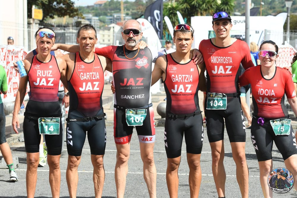 Eibar Triatloi Taldeak bi podium eskuratu ditu Sestaoko Triatloian