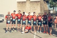 Eibar Triatloi Taldeko hainbat kide izan ziren X. Getariako Triatloian Eibar Triatloi Taldeko hainbat kide izan ziren X. Getariako Triatloian