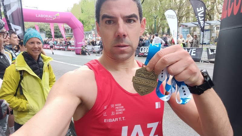 Eibar Triatloi Taldeko kideek errendimendu handia erakutsi zuten asteburuan