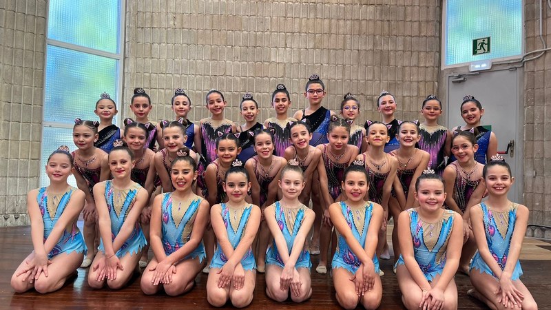 Eibarko 31 gimnastak hartu dute parte Gipuzkoako I. Benjamin Topaketan