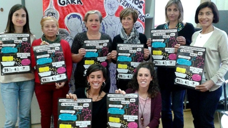 Eibarko andrek Emakumeen Mundu Martxarekin bat egingo dute