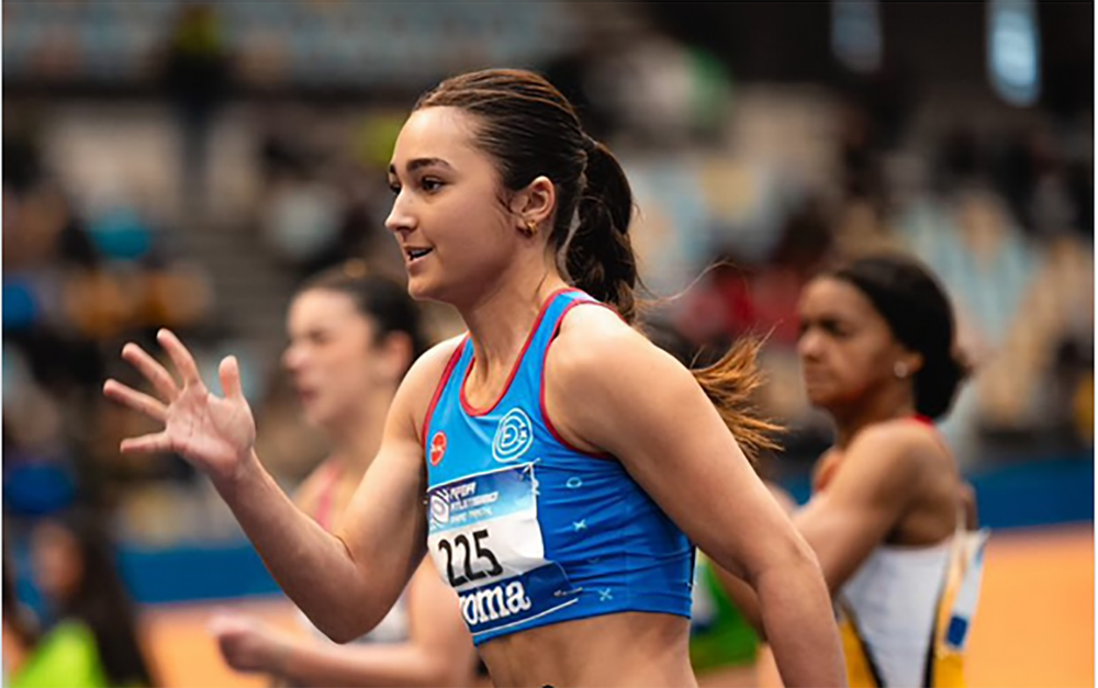 Eibarko atletek markak hobetu dituzte 200 eta 1500 metroko probetan