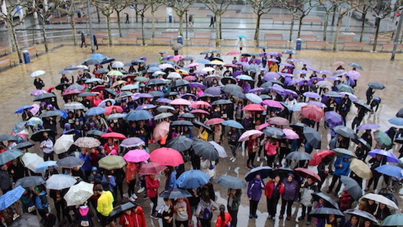 Eibarko Berdintasunaren Aldeko I. Martxa (2017ko martxoa)