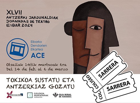 Eibarko Dendarien Elkarteak antzerkirako sarrerak zozketatuko ditu bezeroen artean