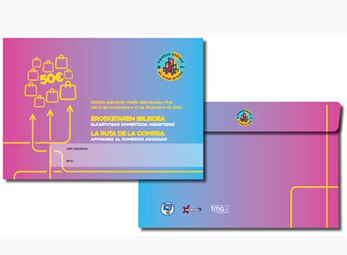 Eibarko Dendarien Elkarteak “Erosketen ibilbidea” kanpaina ipini du martxan