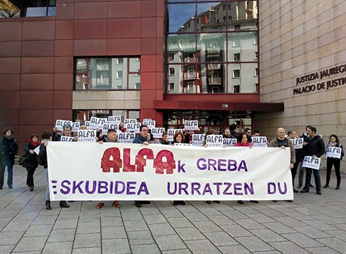 Eibarko epaitegiak Alfa Precision Casting zigortu du, greba eskubidea urratzeagatik