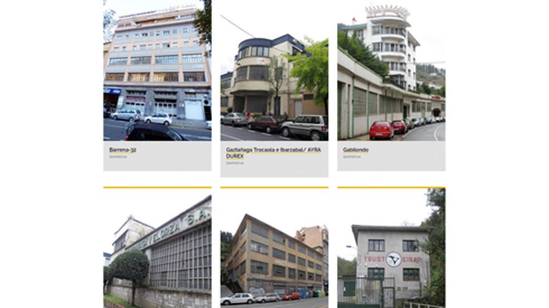 Eibarko era askotako eraikinak biltzen dituen Lekuak&Historia webgunea abian da