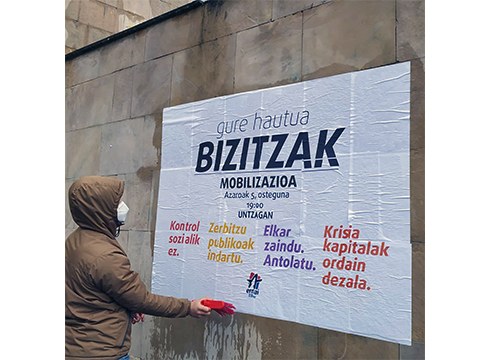 Eibarko Ernaik bizitzen mesedetara dauden neurrien aldeko mobilizazioa egingo du bihar