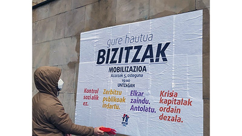 Eibarko Ernaik bizitzen mesedetara dauden neurrien aldeko mobilizazioa egingo du bihar