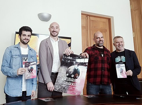 Eibarko eskubaloiaren historia laburbiltzen duen dokumentala proiektatuko dute eguenean Coliseon