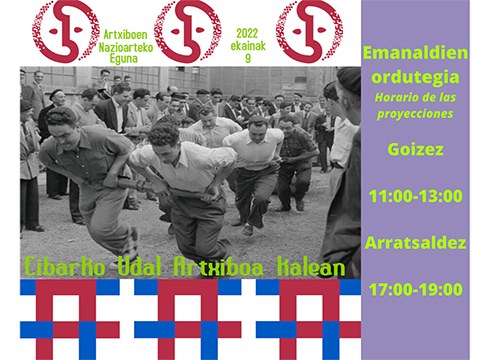 Eibarko historia iruditan laburbiltzen duen proiekzioa eskainiko dute Untzagan Artxiboen Nazioarteko Egunean