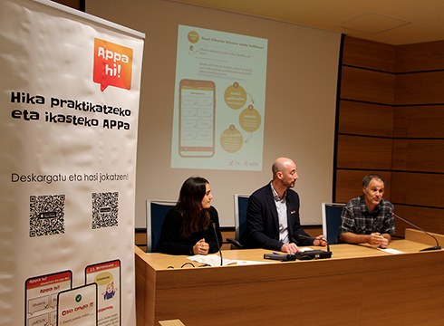 Eibarko hitanoa modu ludikoan ikasteko atala gehitu diote Appa hi! aplikazioari