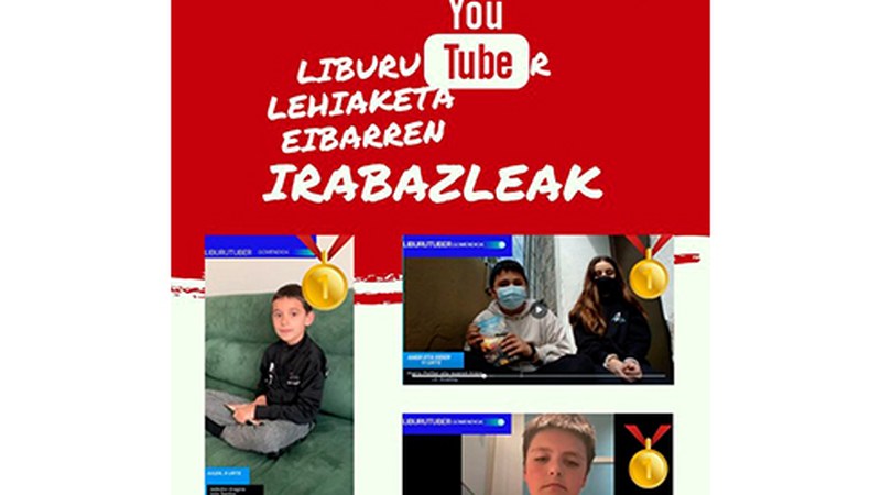 Eibarko I. LiburuTuber lehiaketako irabazleak izendatu dituzte
