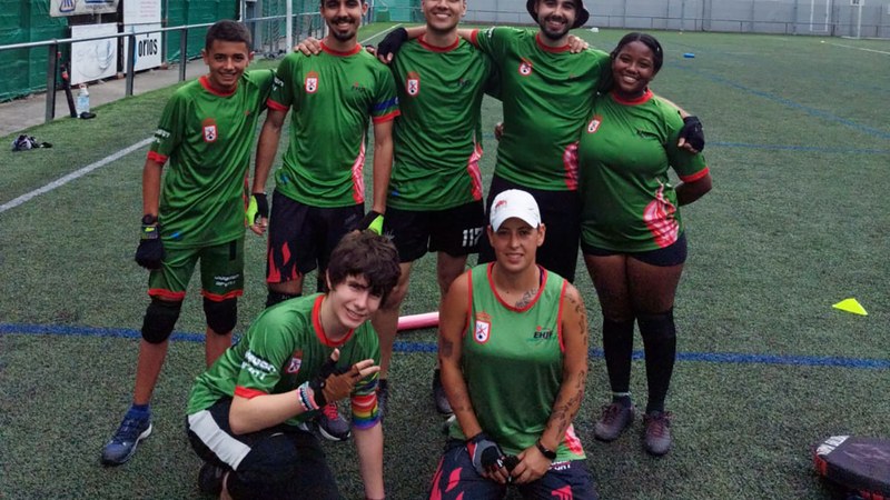 Eibarko Jugger Eskola Kantabrian eta Asturiasen ibili da uda honetan