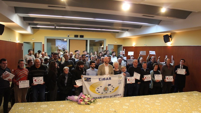 Eibarko kirol-eragileei aitortza