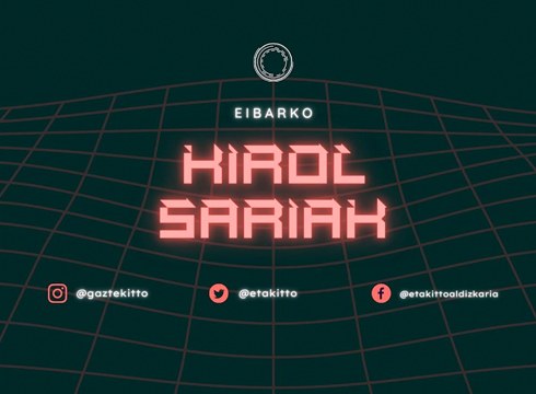 Eibarko Kirol Sarien banaketa streaming bitartez jarraitzeko aukera emango dugu